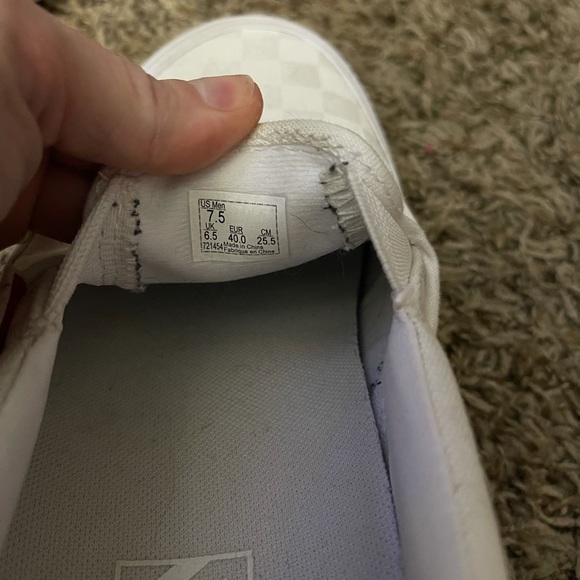 Vans Comfy Cush reflective and true white checkered - Picture 4 of 4